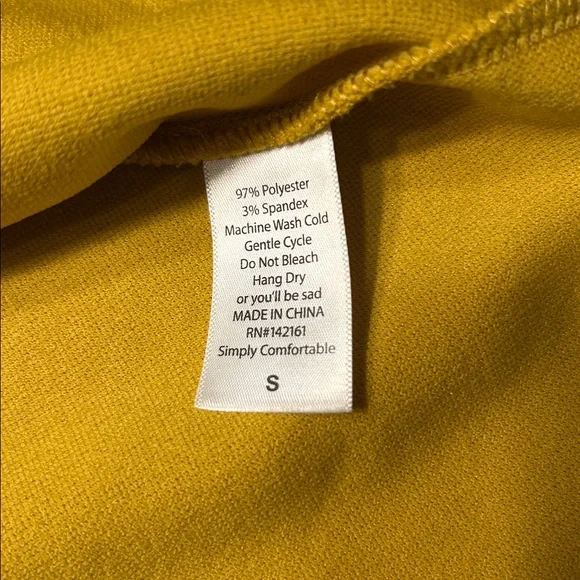 LuLaRoe Amelia Dress Color Block Gold & Blue with Pockets Classic Versatile - Picture 6 of 7